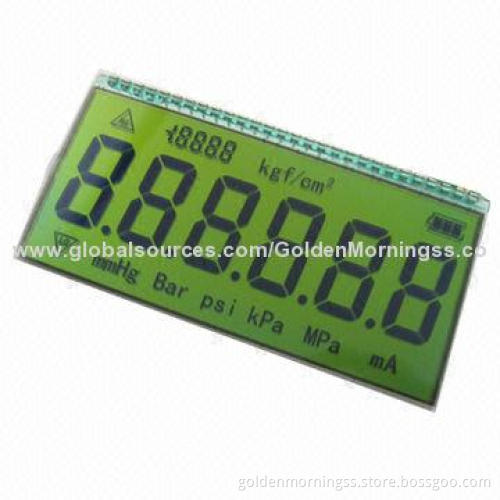 7-segment Custom LCD Display Module, STN Mode